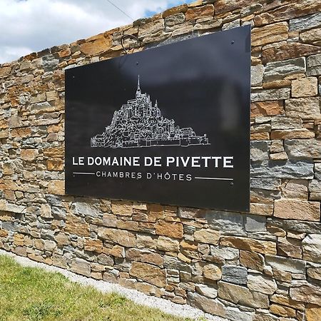 Bed and Breakfast Le Domaine De Pivette Avranches Exterior foto